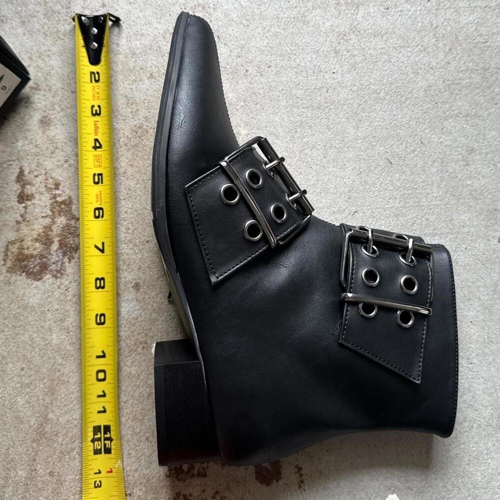 Demonia Warlock 55 winklepicker boots - Picture 6 of 7